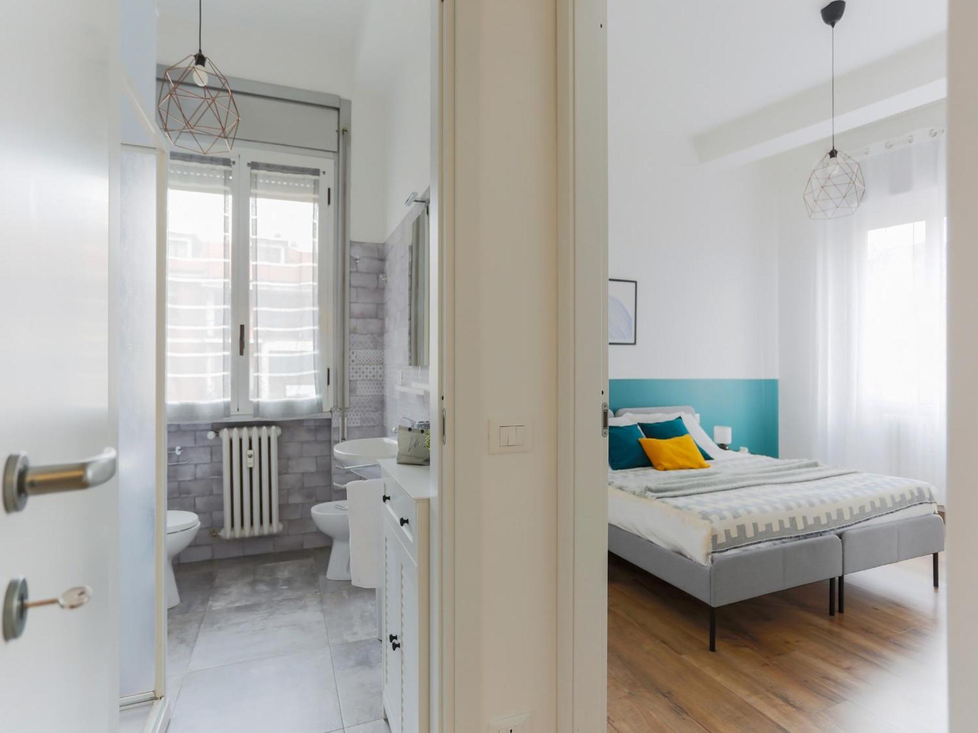 The Best Rent - Cozy Two-Bedroom Apartment Near Colonne S Lorenzo Milan Exterior photo